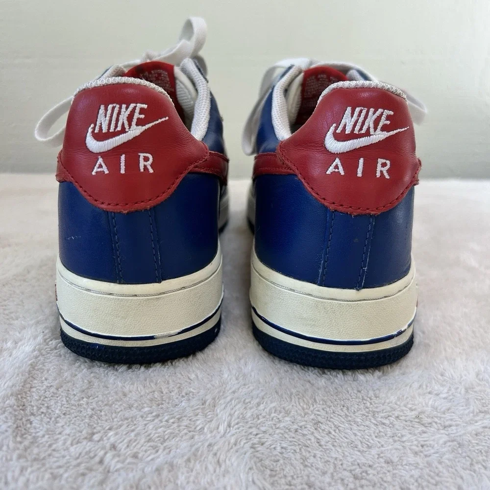 Nike Air Force 1 2004 USA Independence Day Red White Blue Size 9.5